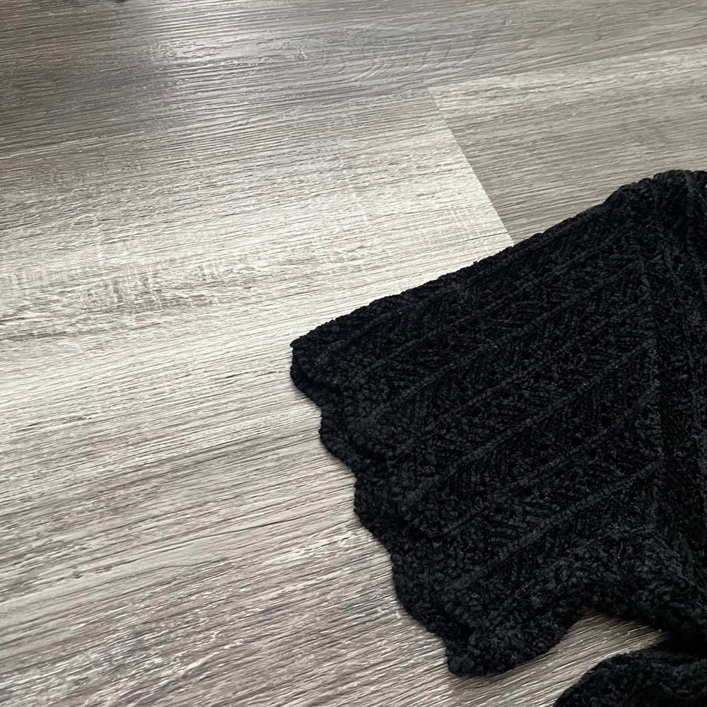 Black Knit Top - Picture 4 of 7